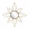 Inspire Me! Home Decor Decorative Gold Metal Flower/ Wall Art