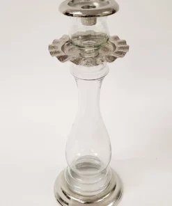 Inspire Me! Home Decor Rippled Candle Holders (2 Sizes, 2 Colors)