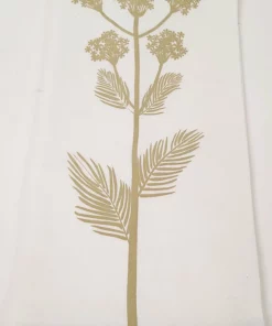 Inspire Me! Home Decor Decorative Tea Towel (4 Styles) Gold