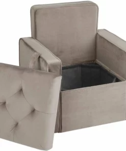 Inspire Me! Home Decor OTTOMANS Jolie Children's Storage Chair (2 Colors)