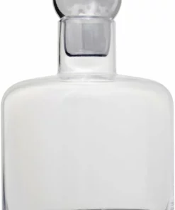 Inspire Me! Home Decor Decanter With Silver Round Top "From Pops Of Color Home Collection"