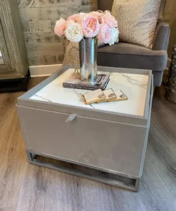 Inspire Me! Home Decor Caroline Storage Ottoman (3 Colors)