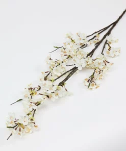 Inspire Me! Home Decor Floral Stems 51" White Cherry Blossom Stem