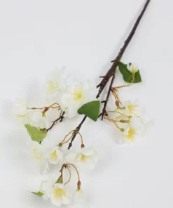 Inspire Me! Home Decor 18" Cherry Blossom Stem - White