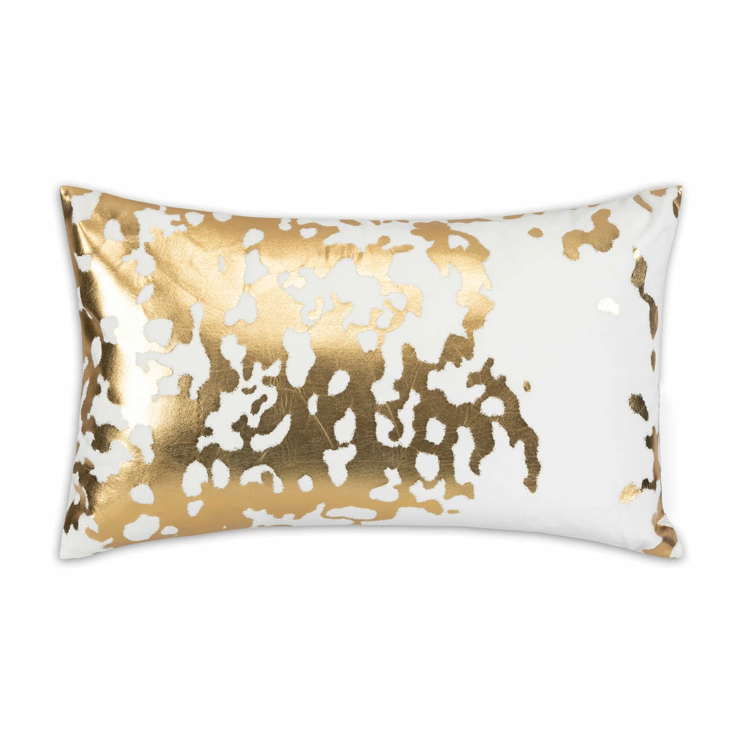 Cloud9d PILLOWS, RUGS, & THROWS Elise Ivory Gold Pillow - 14" X 20" 3 Cloud9d PILLOWS, RUGS, & THROWS Elise Ivory Gold Pillow - 14" X 20"