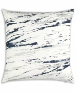 Cloud9d Birch - Printed Outdoor Pillow W/ Multicolor And Silver Metallic Design (2 Styles) - 18" X 18" PILLOWS, RUGS, & THROWS
