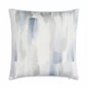 Cloud9d Isla - Digital Printed Outdoor Fabric Pillow In Greys W/ Silver Metallic Print - (2 Styles) - 18" X 18" PILLOWS, RUGS, & THROWS