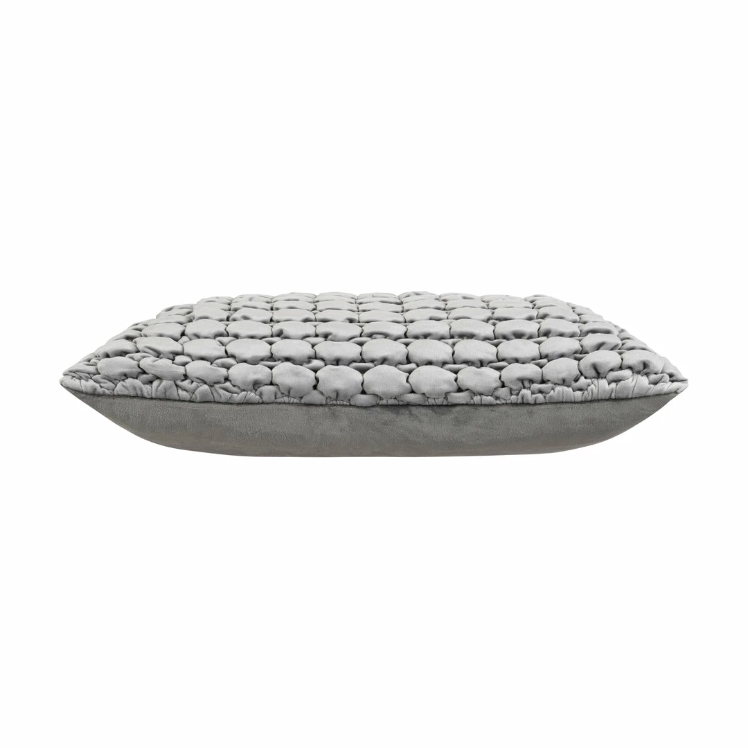 Cloud9d PILLOWS, RUGS, & THROWS Serena Grey Pillow - 20" X 20" 4 Cloud9d PILLOWS, RUGS, & THROWS Serena Grey Pillow - 20" X 20"