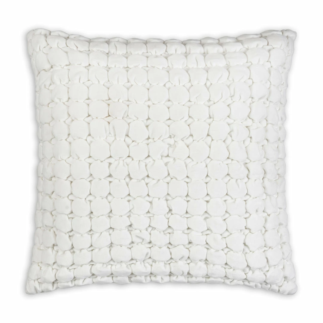Cloud9d Serena White Pillow - 20" X 20" 3 Cloud9d Serena White Pillow - 20" X 20"