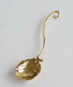 Inspire Me! Home Decor Gold Flower Petal Spoon Rest ( 2 Sizes )