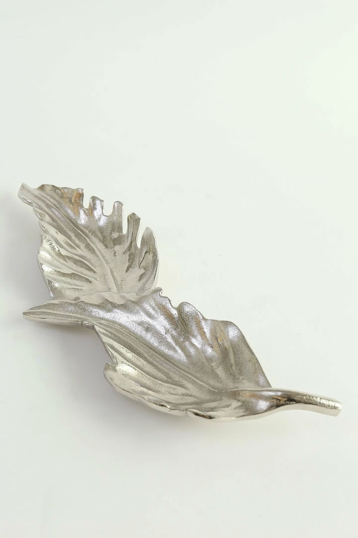 Inspire Me! Home Decor Double Metal Leaf Tray (2 Colors) 9 Inspire Me! Home Decor Double Metal Leaf Tray (2 Colors)