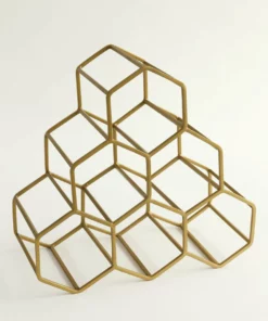 Inspire Me! Home Decor Hexagon Storage Rack