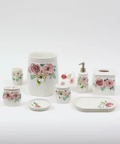 Inspire Me! Home Decor Spring Garden Bath Collection (11 Items)