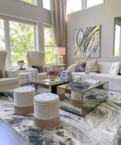 Inspire Me! Home Decor OTTOMANS Serena Storage Ottoman (2 Colors)