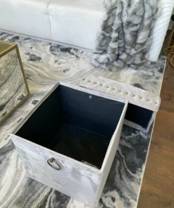 Inspire Me! Home Decor Gold Anastasia Storage Ottoman (4 Colors)