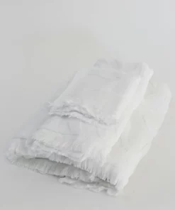 Inspire Me! Home Decor White Heathered Stripe Towel (3 Sizes)