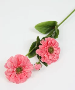 Inspire Me! Home Decor 25" Real Touch Zinnia Stem (2 Colors)