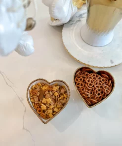 Inspire Me! Home Decor Gold Heart Bowl (2 Colors) 10 Inspire Me! Home Decor Gold Heart Bowl (2 Colors)