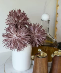 Inspire Me! Home Decor Soft Purple Allium Spray