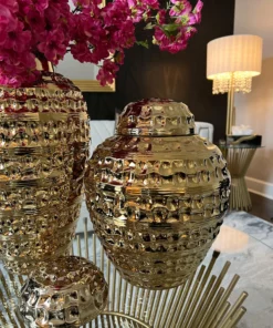 Inspire Me! Home Decor Gold Hammered Ginger Jar (2 Sizes) 8 Inspire Me! Home Decor Gold Hammered Ginger Jar (2 Sizes)