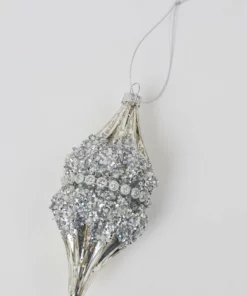 Inspire Me! Home Decor Glass Drop Ornaments (2 Colors)