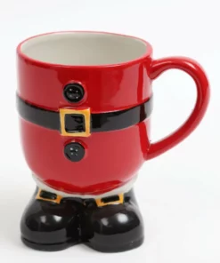 Inspire Me! Home Decor Serveware Santa Belt Footed Mug