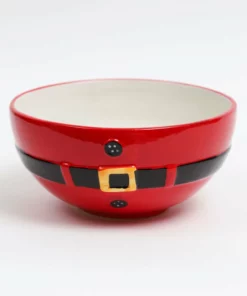 Inspire Me! Home Decor KITCHEN Santa Belt Serving Bowl