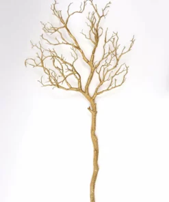 Inspire Me! Home Decor 37" Gold Metallic Manzanita Branch
