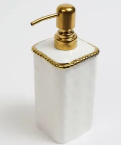 Inspire Me! Home Decor White & Gold Beaded Vanity Collection (3 Items) Each Sold Individually 16 Inspire Me! Home Decor White & Gold Beaded Vanity Collection (3 Items) Each Sold Individually