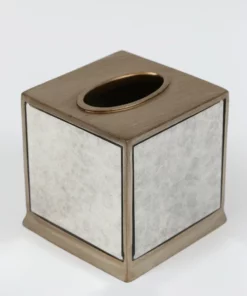 Inspire Me! Home Decor Antique Mirror Patterned Bath Collection (7 Items) Silver 17 Inspire Me! Home Decor Antique Mirror Patterned Bath Collection (7 Items) Silver