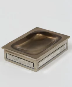 Inspire Me! Home Decor Antique Mirror Patterned Bath Collection (7 Items) Silver 12 Inspire Me! Home Decor Antique Mirror Patterned Bath Collection (7 Items) Silver