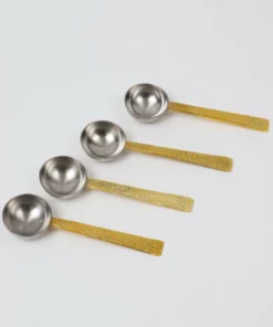 Inspire Me! Home Decor Spoon With Textured Gold Handle