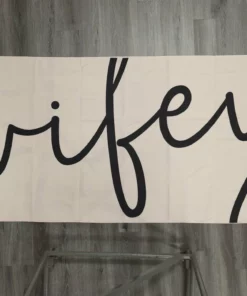 Inspire Me! Home Decor BATHROOM Wifey Pink Beach Towel