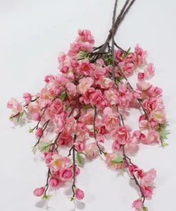 Inspire Me! Home Decor Floral Stems Pink Cherry Blossom Branch Stem