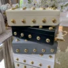 Inspire Me! Home Decor Studded Decorative Wood Boxes (4 Colors)