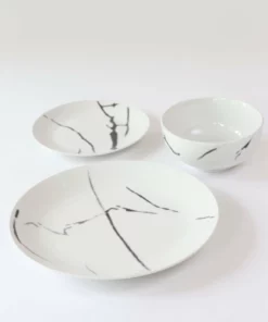 Inspire Me! Home Decor Black And White 12 Piece Dining Set