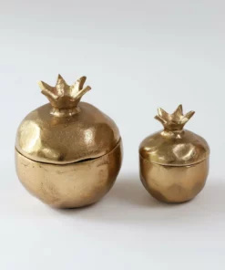 Inspire Me! Home Decor Gold Fruit Serving Dish (2 Sizes)