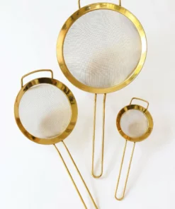 Inspire Me! Home Decor Gold Strainers (Set Of 3)