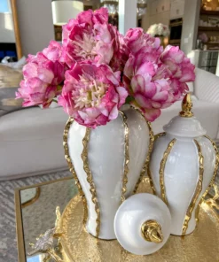 Inspire Me! Home Decor Large Round Gold Tray With Bird Detail