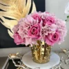 Inspire Me! Home Decor Studded Vase (2 Colors) Gold