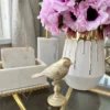 Inspire Me! Home Decor Gold Leaf Bird On Finial