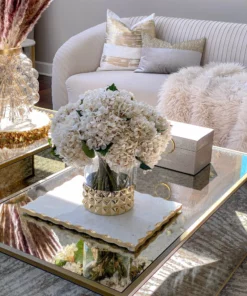 Inspire Me! Home Decor Cream Two Tone Hydrangea Bundle