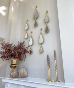 Inspire Me! Home Decor WALL ART & MIRRORS Teardrop Mirrors (Set Of 5) (2 Colors) 28 Inspire Me! Home Decor WALL ART & MIRRORS Teardrop Mirrors (Set Of 5) (2 Colors)