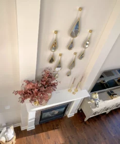 Inspire Me! Home Decor WALL ART & MIRRORS Teardrop Mirrors (Set Of 5) (2 Colors) 36 Inspire Me! Home Decor WALL ART & MIRRORS Teardrop Mirrors (Set Of 5) (2 Colors)