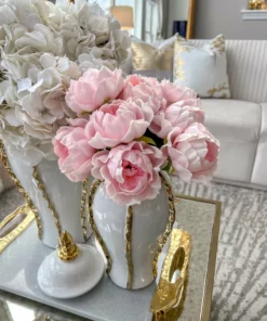 Inspire Me! Home Decor Real-Touch Peony Stem (3 Colors)