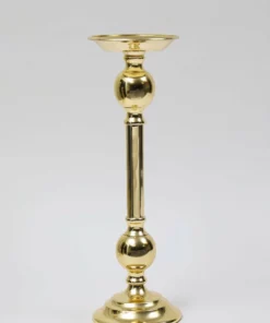 Inspire Me! Home Decor Gold Bead Detailed Candleholder (3 Sizes)