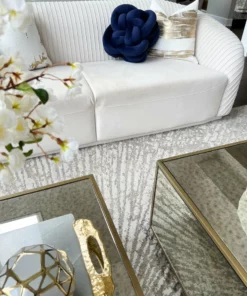 Inspire Me! Home Decor Royal Blue Velvet Knot Pillow