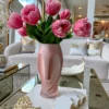 Inspire Me! Home Decor Iridescent Pink Face Vase