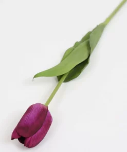 Inspire Me! Home Decor 27" Purple Real Touch Tulip