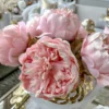 Inspire Me! Home Decor Pink Sparkle Peony Stem